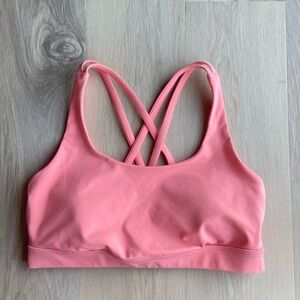 lululemon athletica Pink Strappy Sports Bra
